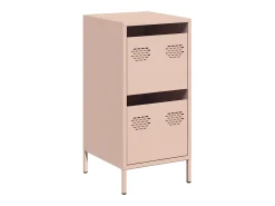 Aparador rosa 35x39x73,5 cm acero laminado en frío