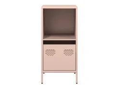 Aparador rosa 35x39x73,5 cm acero laminado en frío