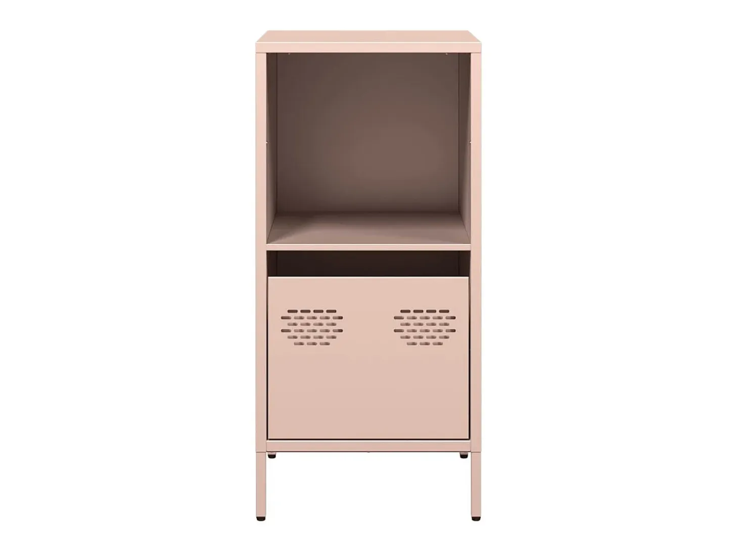 Aparador rosa 35x39x73,5 cm acero laminado en frío