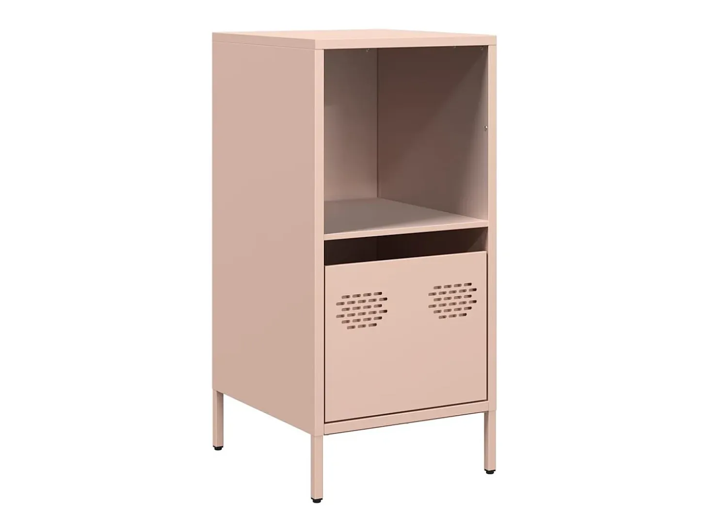 Aparador rosa 35x39x73,5 cm acero laminado en frío