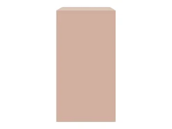 Aparador rosa 67x39x73 cm acero