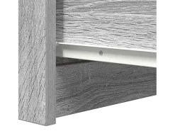 Aparador Sonoma gris 37,5x35x76 cm madera de ingeniería