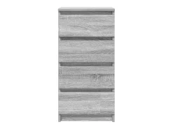 Aparador Sonoma gris 37,5x35x76 cm madera de ingeniería