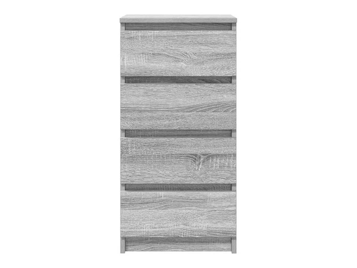 Aparador Sonoma gris 37,5x35x76 cm madera de ingeniería