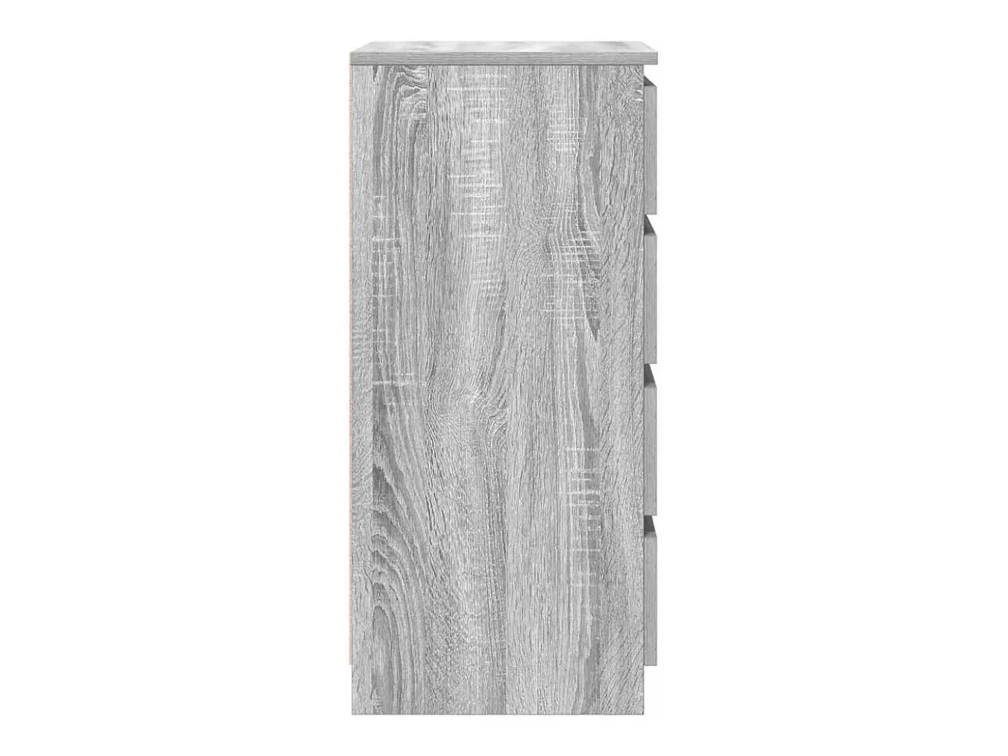 Aparador Sonoma gris 37,5x35x76 cm madera de ingeniería