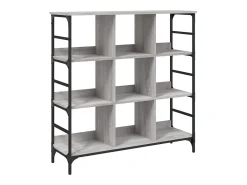 Aparador Sonoma gris 102x32x103,5 cm madera de ingeniería