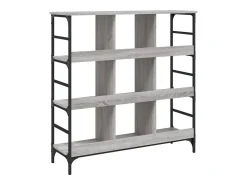 Aparador Sonoma gris 102x32x103,5 cm madera de ingeniería