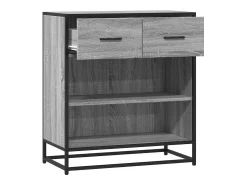 Aparador Sonoma gris 68x35x76 cm madera de ingeniería