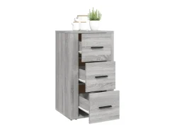 Aparador Sonoma gris 40x33x70 cm Madera de ingeniería