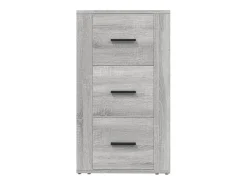 Aparador Sonoma gris 40x33x70 cm Madera de ingeniería