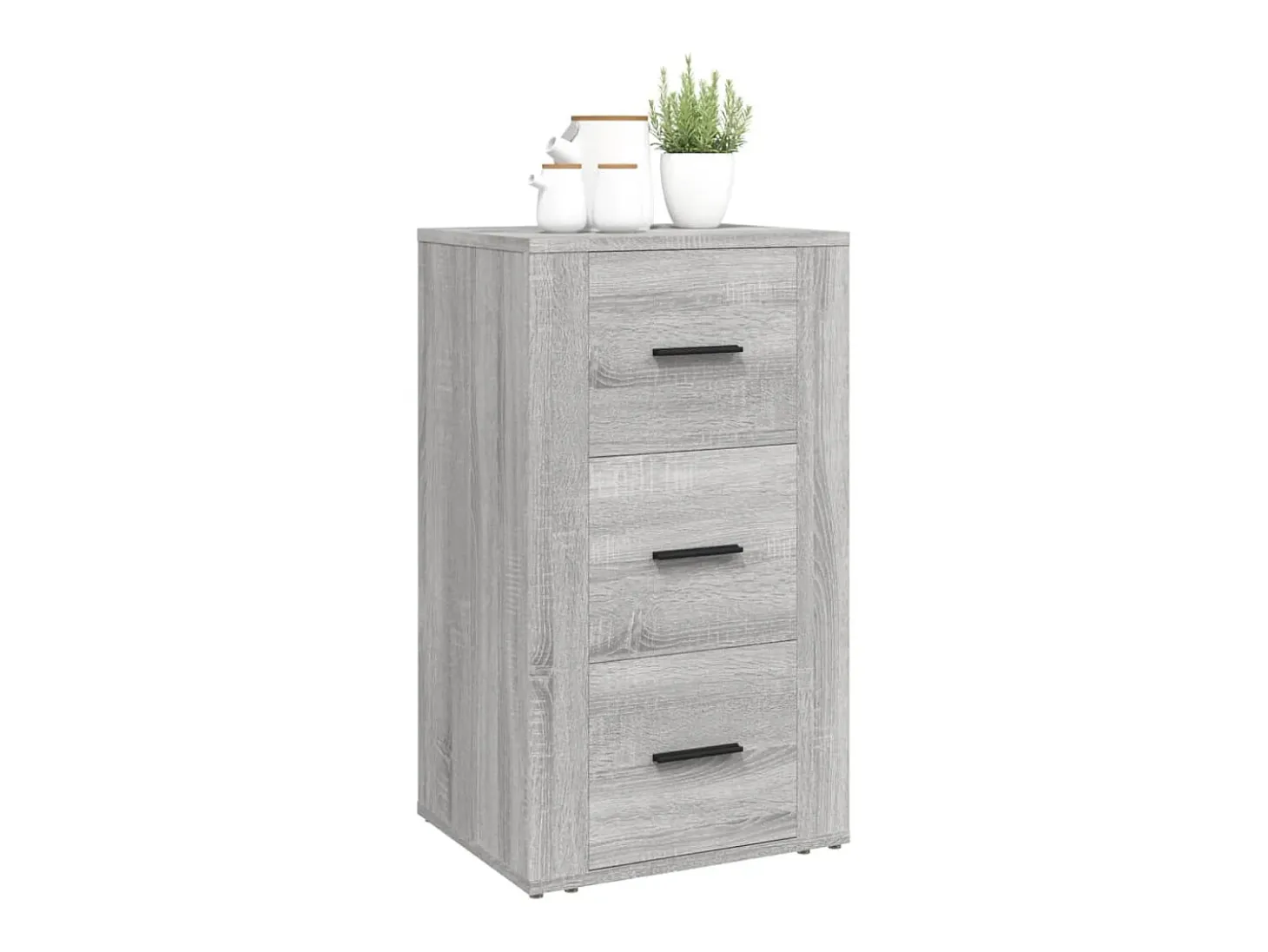 Aparador Sonoma gris 40x33x70 cm Madera de ingeniería
