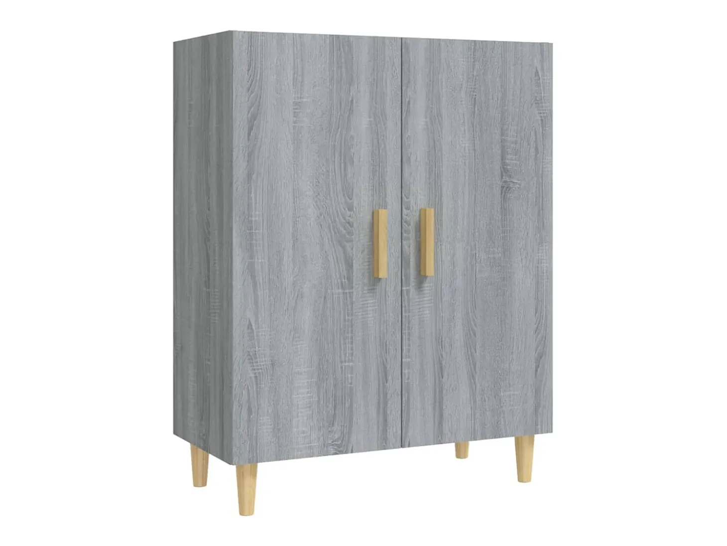 Aparador Sonoma gris 70x34x90 cm Madera de ingeniería