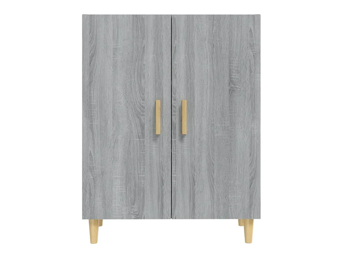 Aparador Sonoma gris 70x34x90 cm Madera de ingeniería