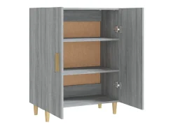 Aparador Sonoma gris 70x34x90 cm Madera de ingeniería