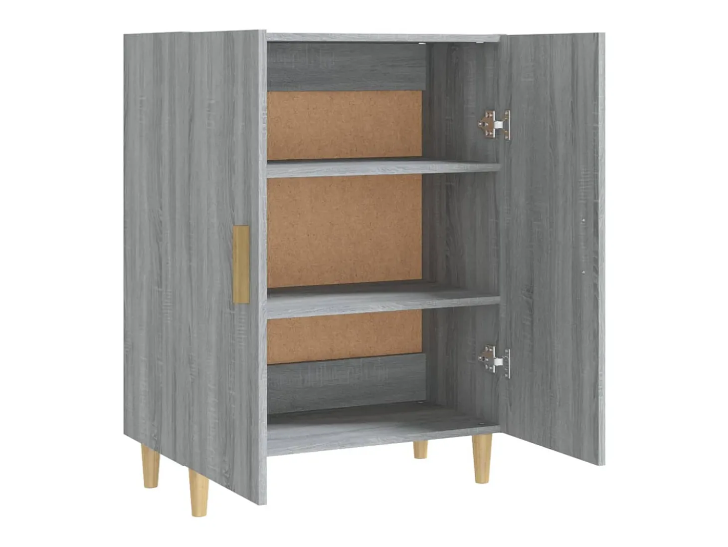 Aparador Sonoma gris 70x34x90 cm Madera de ingeniería