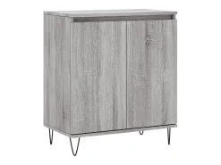 Aparador Sonoma gris 60x35x70 cm Madera de ingeniería
