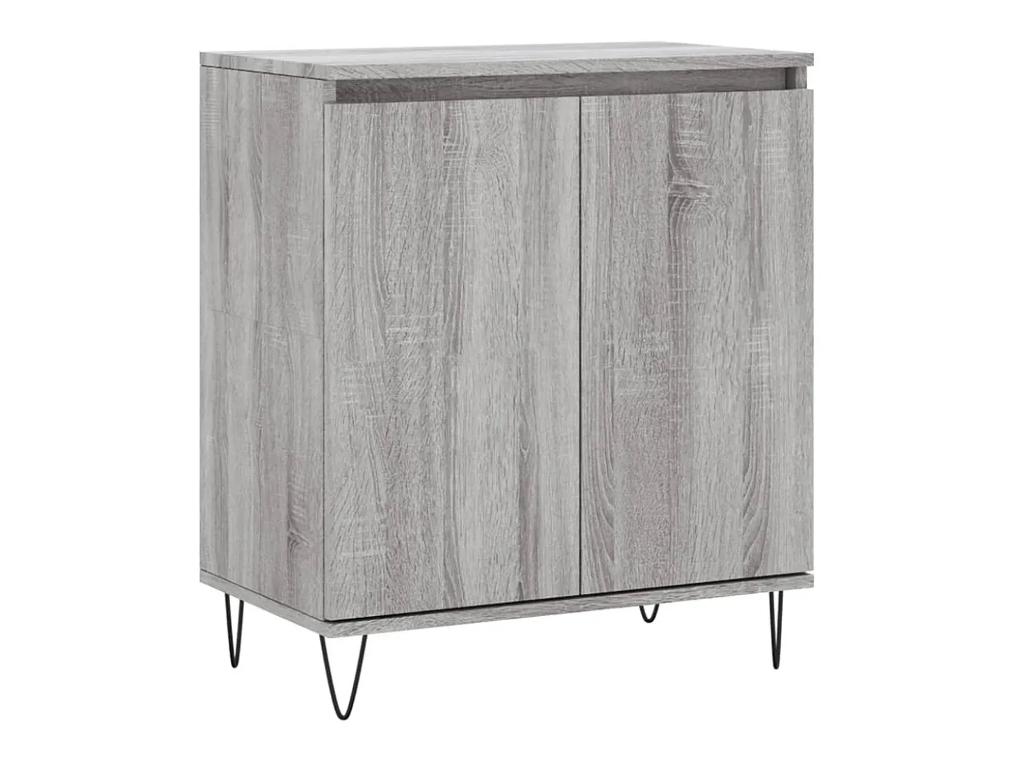 Aparador Sonoma gris 60x35x70 cm Madera de ingeniería