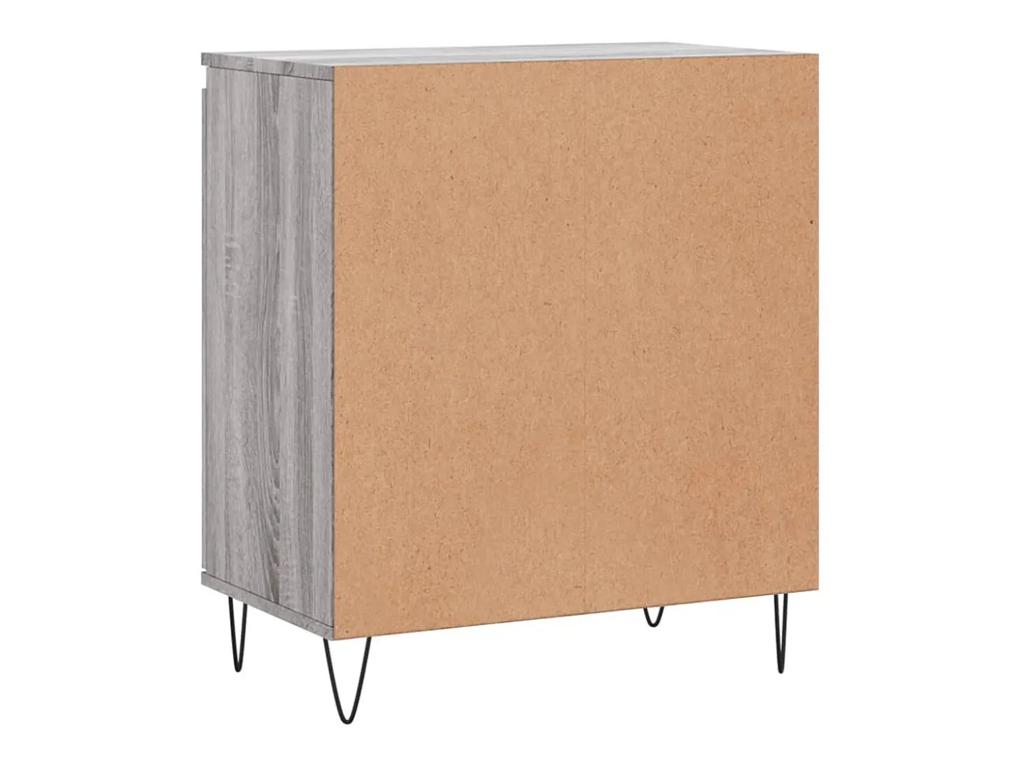 Aparador Sonoma gris 60x35x70 cm Madera de ingeniería