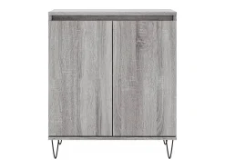 Aparador Sonoma gris 60x35x70 cm Madera de ingeniería