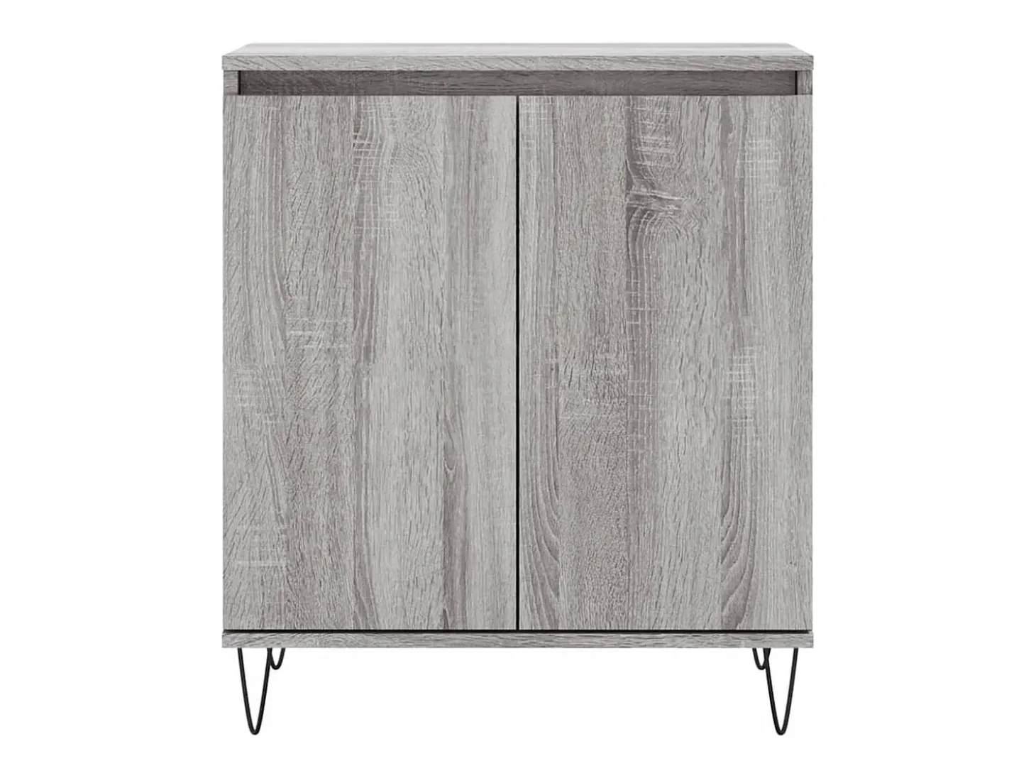 Aparador Sonoma gris 60x35x70 cm Madera de ingeniería