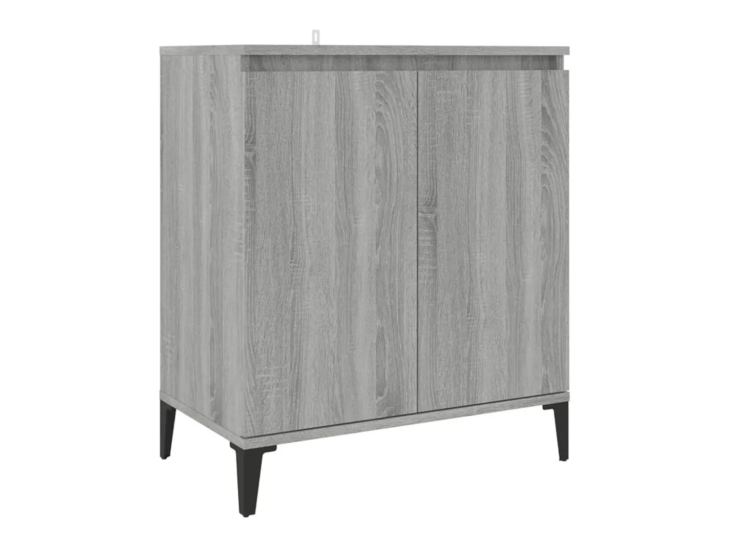 Aparador Sonoma gris 60x35x70 cm Madera de ingeniería