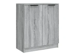 Aparador Sonoma gris 60x30x70 cm Madera de ingeniería