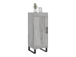 Aparador Sonoma gris 34,5x34x90 cm Madera de ingeniería
