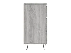 Aparador Sonoma gris 60x35x70 cm Madera de ingeniería