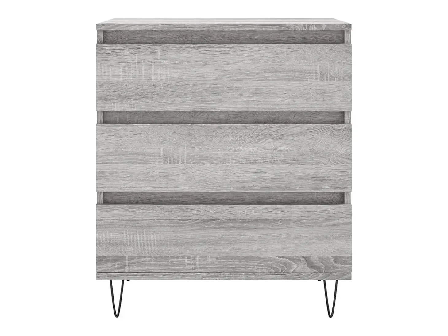 Aparador Sonoma gris 60x35x70 cm Madera de ingeniería
