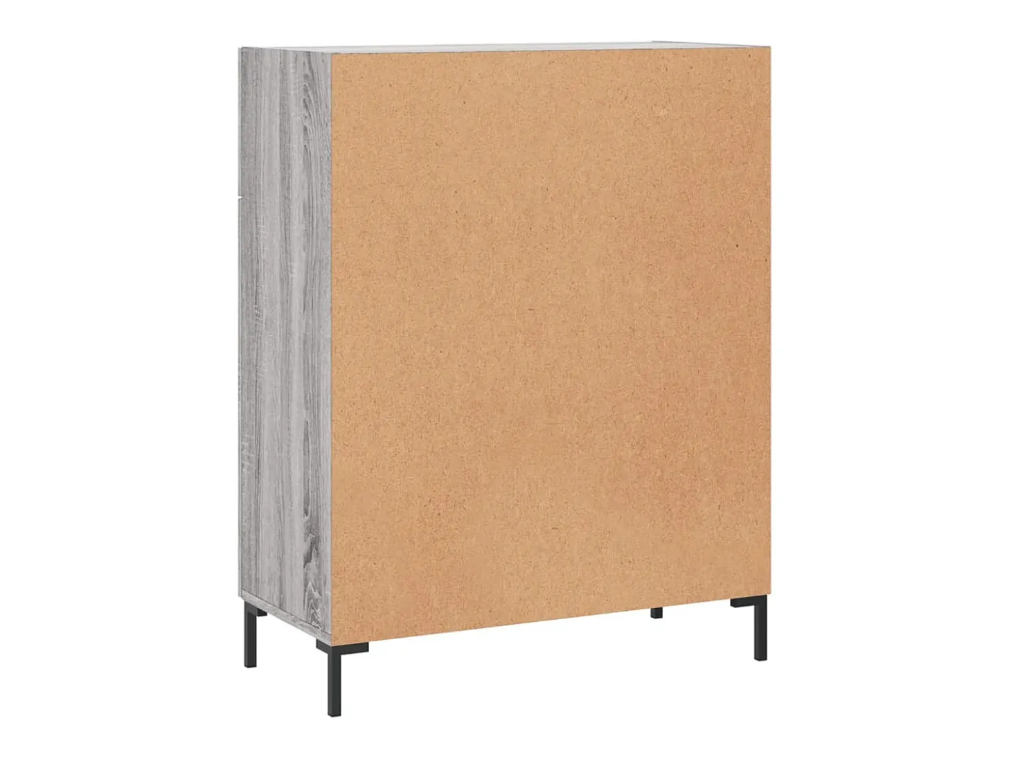 Aparador Sonoma gris 69,5x34x90 cm madera de ingeniería