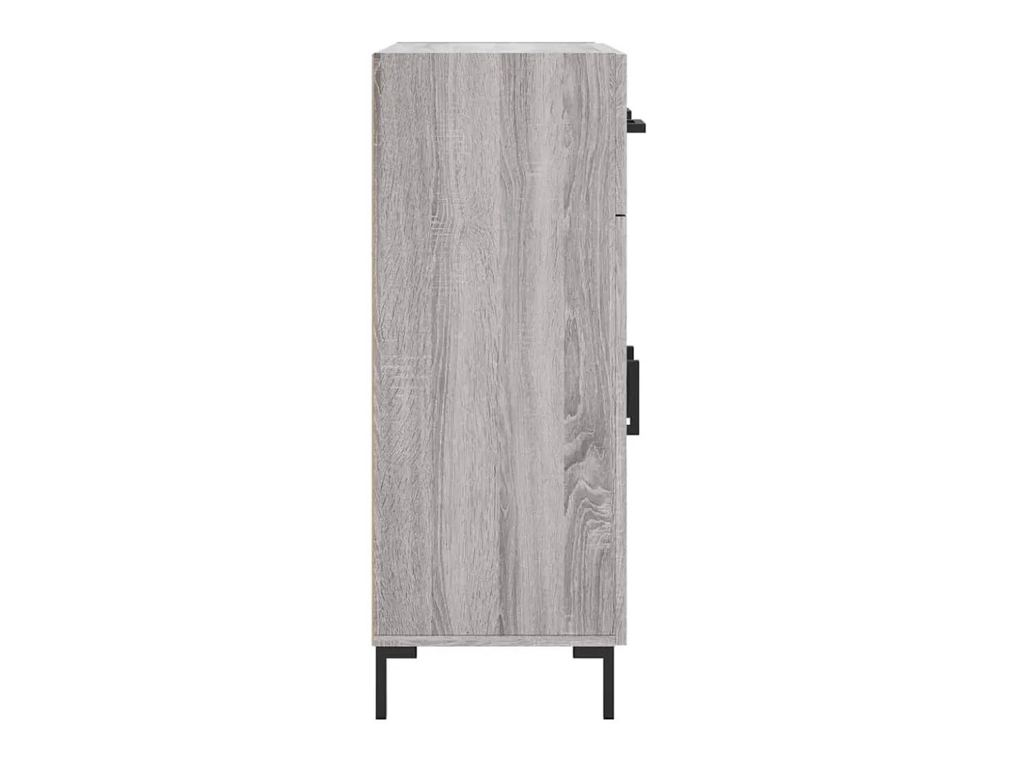 Aparador Sonoma gris 69,5x34x90 cm madera de ingeniería