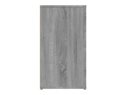 Aparador Sonoma Gris 100x33x59,5 cm Madera de Ingeniería