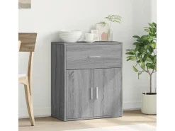 Aparador Sonoma gris 60x31x70 cm madera de ingeniería
