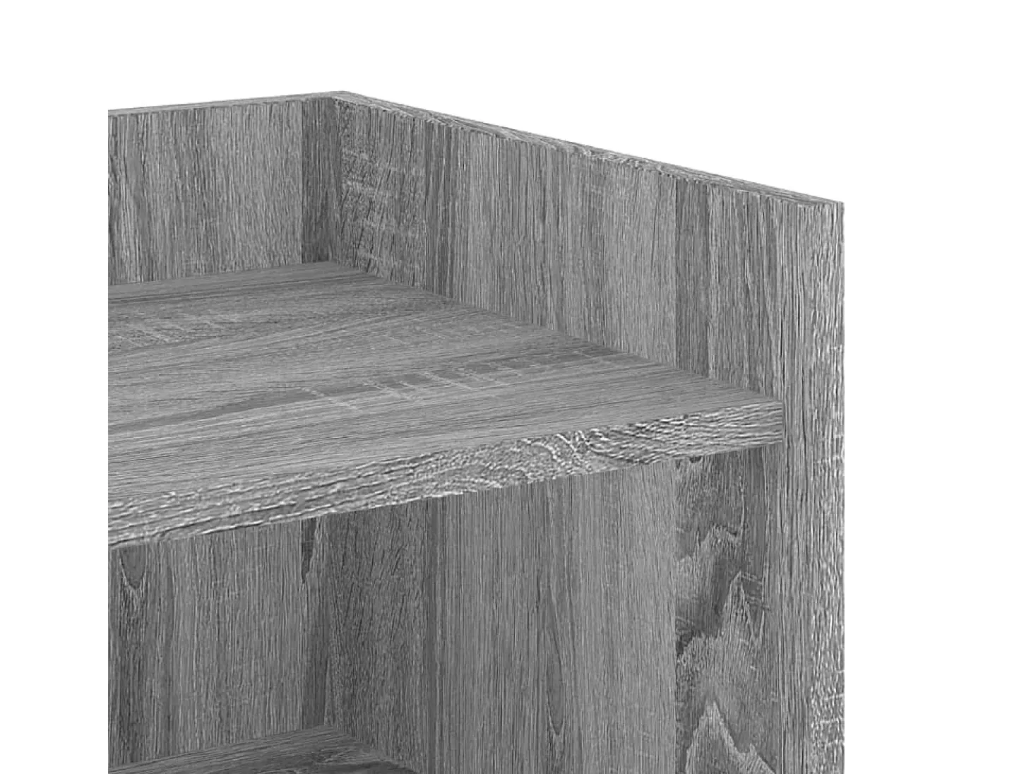 Aparador Sonoma gris 73,5x35x75 cm madera de ingeniería