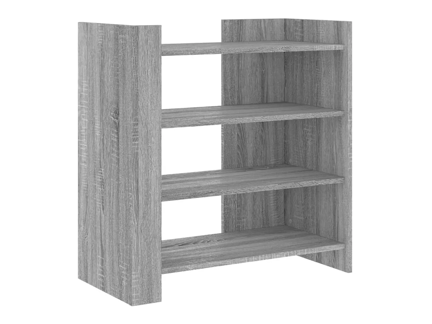 Aparador Sonoma gris 73,5x35x75 cm madera de ingeniería