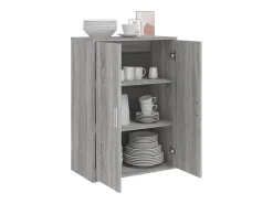 Aparador Sonoma gris 60x31x84 cm madera de ingeniería