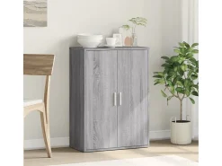 Aparador Sonoma gris 60x31x84 cm madera de ingeniería