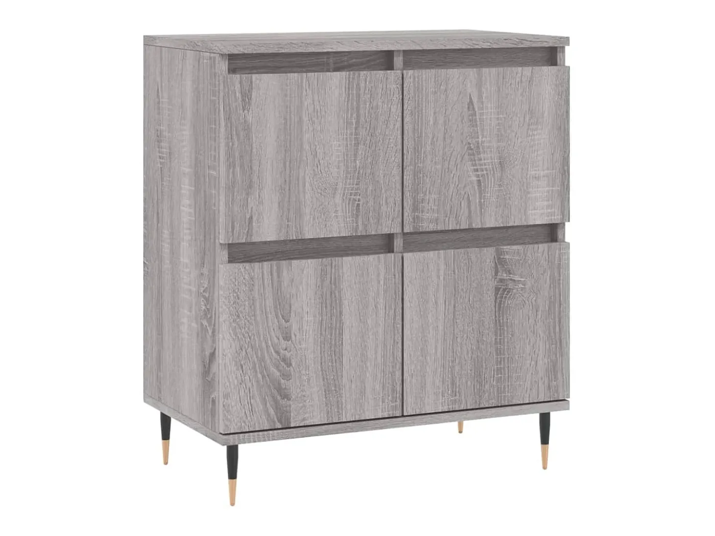 Aparador Sonoma gris 60x35x70 cm Madera de ingeniería