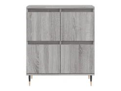 Aparador Sonoma gris 60x35x70 cm Madera de ingeniería