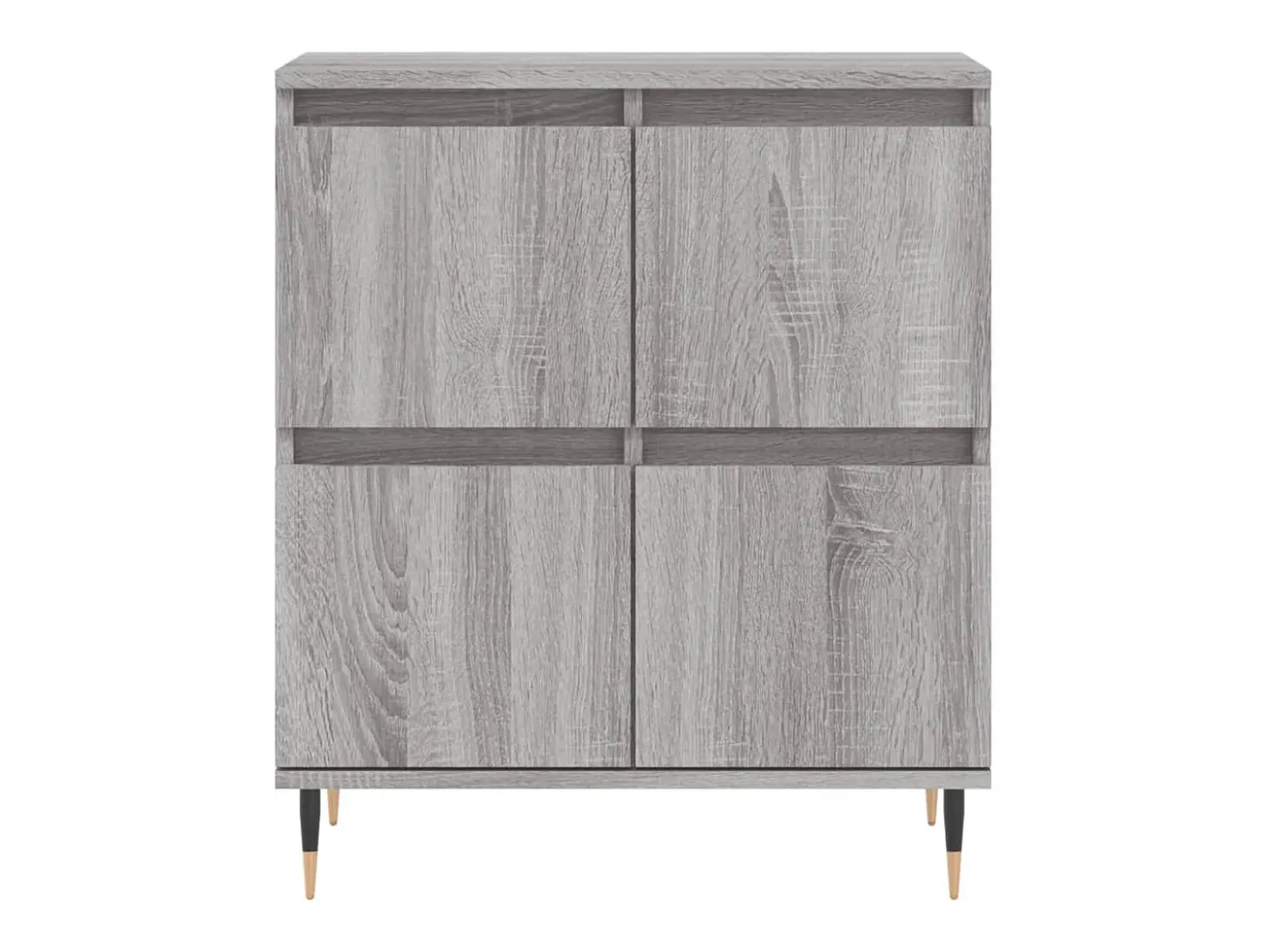 Aparador Sonoma gris 60x35x70 cm Madera de ingeniería
