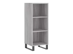 Aparador Sonoma gris 34,5x32,5x90 cm madera de ingeniería
