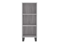 Aparador Sonoma gris 34,5x32,5x90 cm madera de ingeniería
