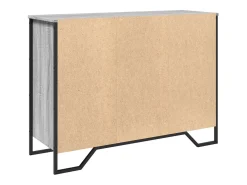 Aparador Sonoma gris 101x35,5x74,5 cm madera de ingeniería