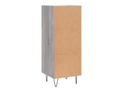 Aparador Sonoma gris 34,5x34x90 cm Madera de ingeniería