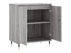 Aparador Sonoma gris 60x35x70 cm Madera de ingeniería