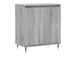 Aparador Sonoma gris 60x35x70 cm Madera de ingeniería