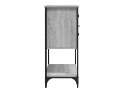Aparador Sonoma gris 100x36x85 cm madera de ingeniería
