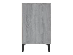 Aparador Sonoma gris 100x36x60 cm madera de ingeniería