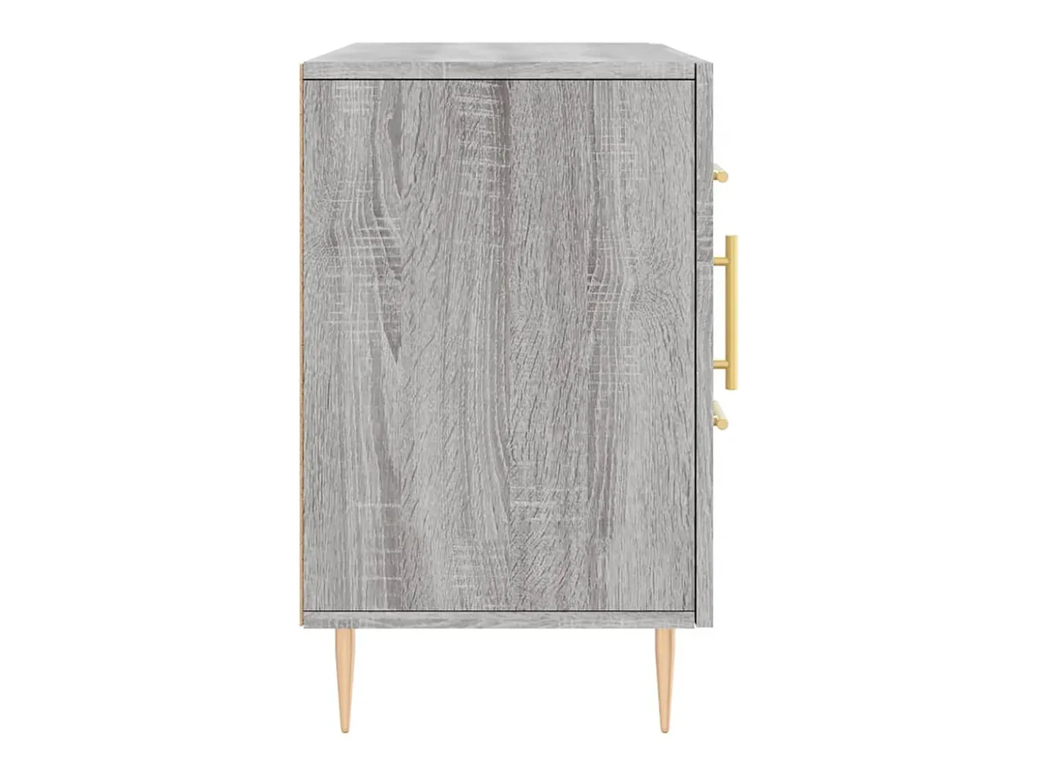 Aparador Sonoma gris 100x36x60 cm madera de ingeniería