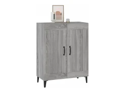 Aparador Sonoma gris 69,5x34x90 cm madera de ingeniería